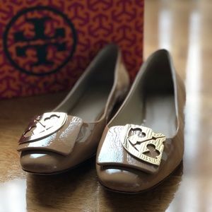 Patent Leather Tory Burch Flats